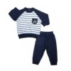 Baby Jungen Bekleidungs Set mit gestreiftem Design