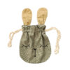 Mädchen Latzkleid Overall Set mit Mini Kaninchen Design Tasche