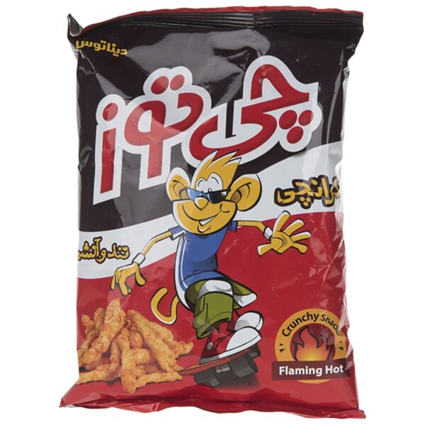 Iranische Cheetos Knuspriger Käse - Flamin' Hot Snack 95 Gramm (10x)