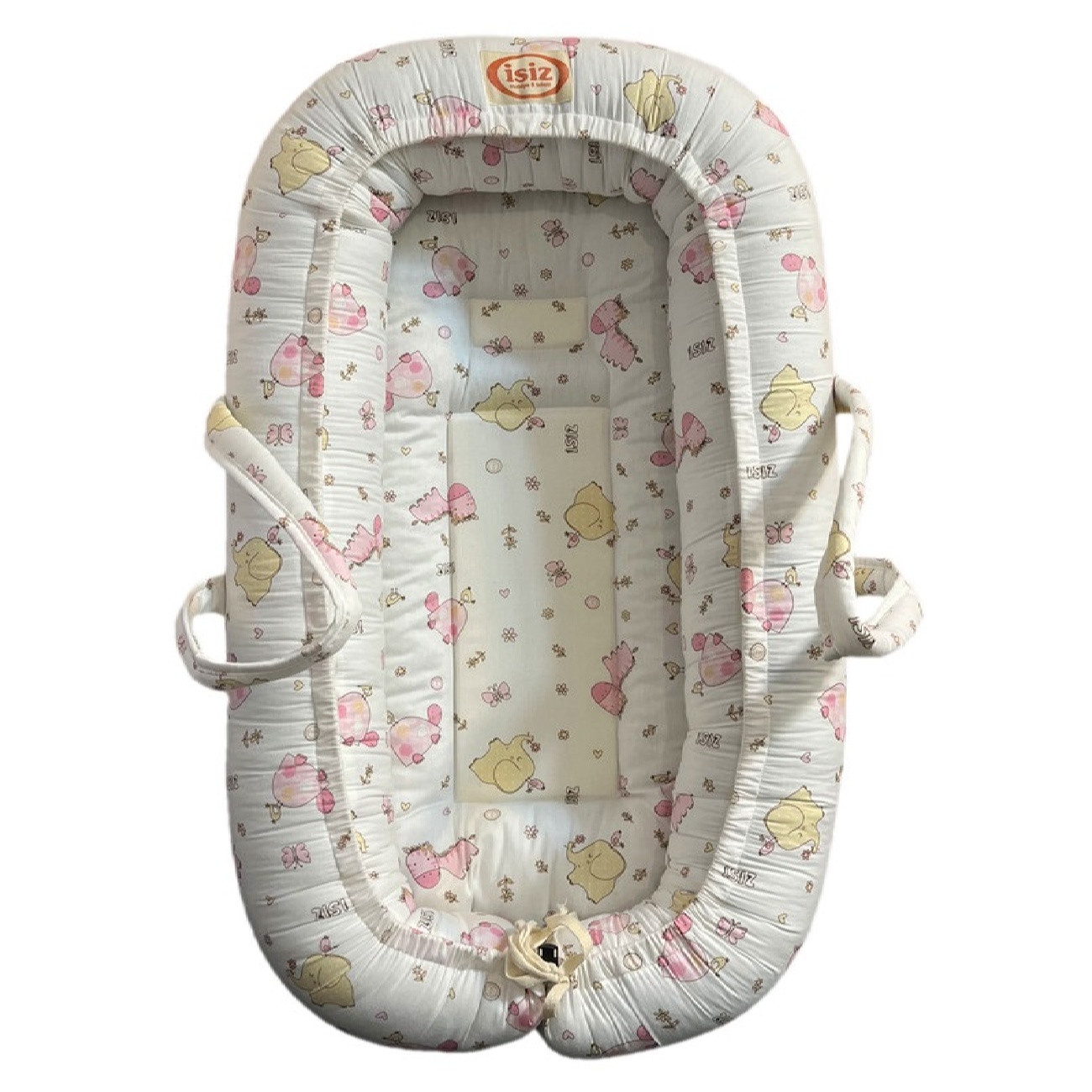 Baumwoll Baby Nest Perfekt für sicheren und gemütlichen Schlaf mit Tier Design