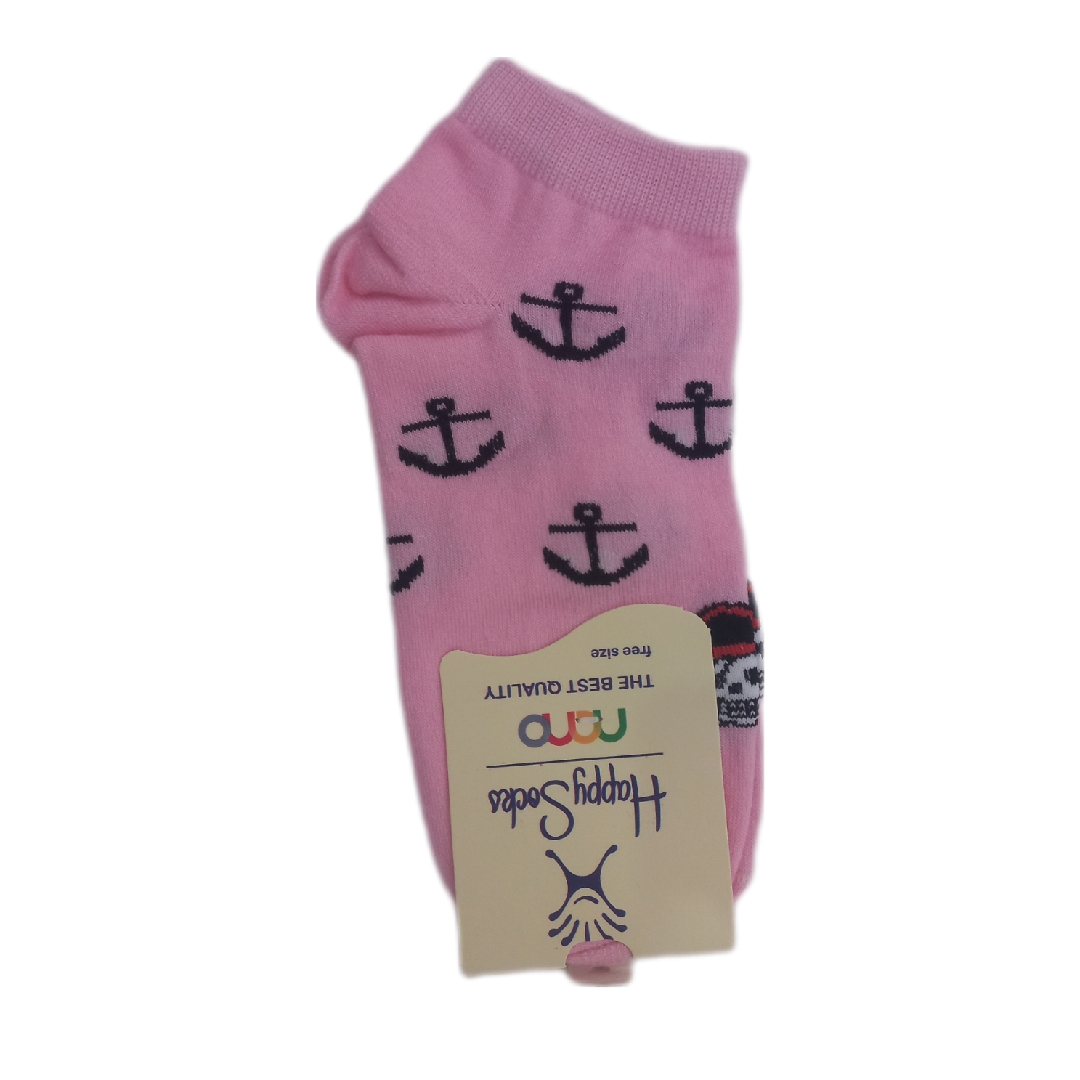 Baumwollsocken für Damen mit Ankerdesign