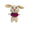 Handgemachter Häkel-Schlüsselanhänger - Hase Tierform