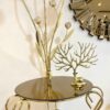 Dekorative Messing Hirsch Figur – Waldtier Kunst