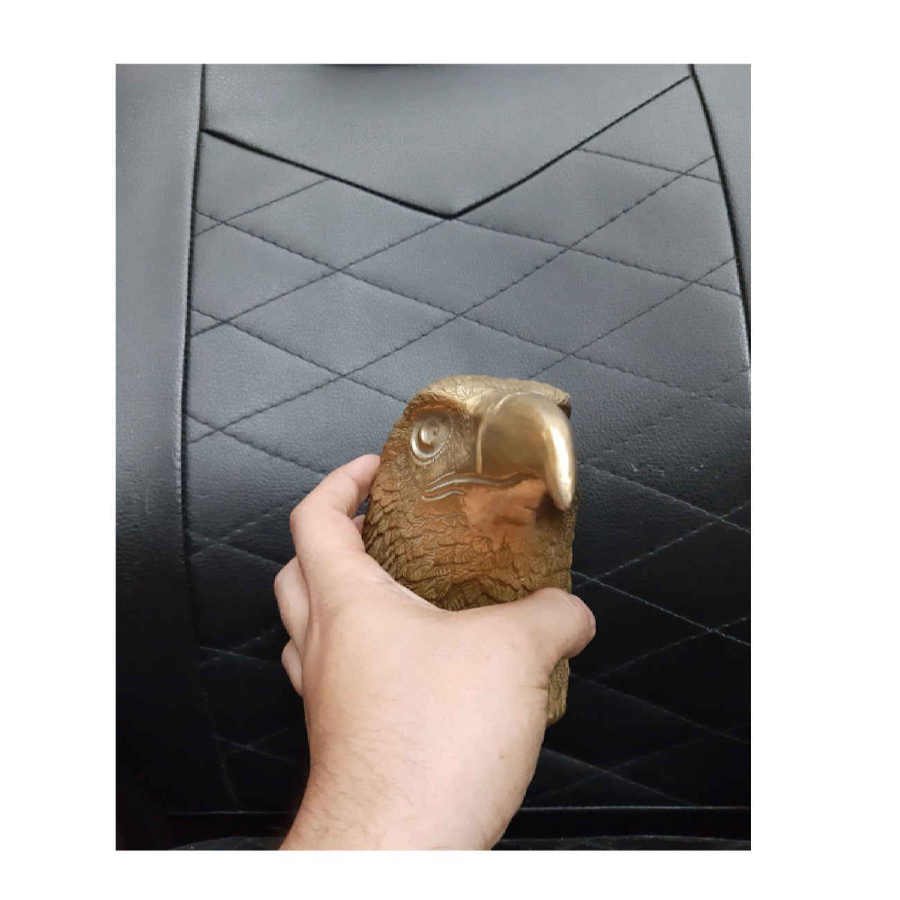 Dekorative Messing Adlerkopf Figur – Majestätische Vogel-Skulptur