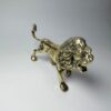 Dekorative Messing-Löwe-Figur - König des Dschungels Skulptur