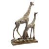 Dekorative Goldene Giraffen Figur – Hohe Safari-Tier-Skulptur