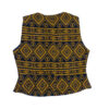 Vollgefütterte bestickte Damenweste mit Balochi-Design