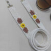 Brillenband – Besticktes Blumen-Design