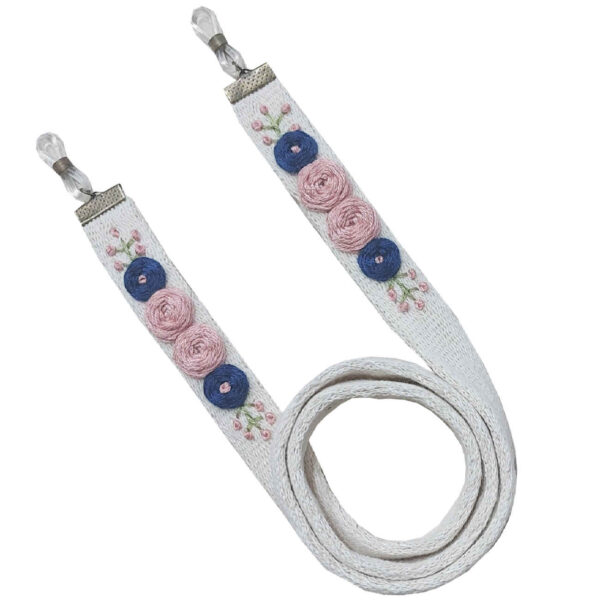 Brillenband – Handgefertigte Stickerei