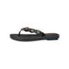 Flip Flop Strand Hausschuhe für Damen Schwarz