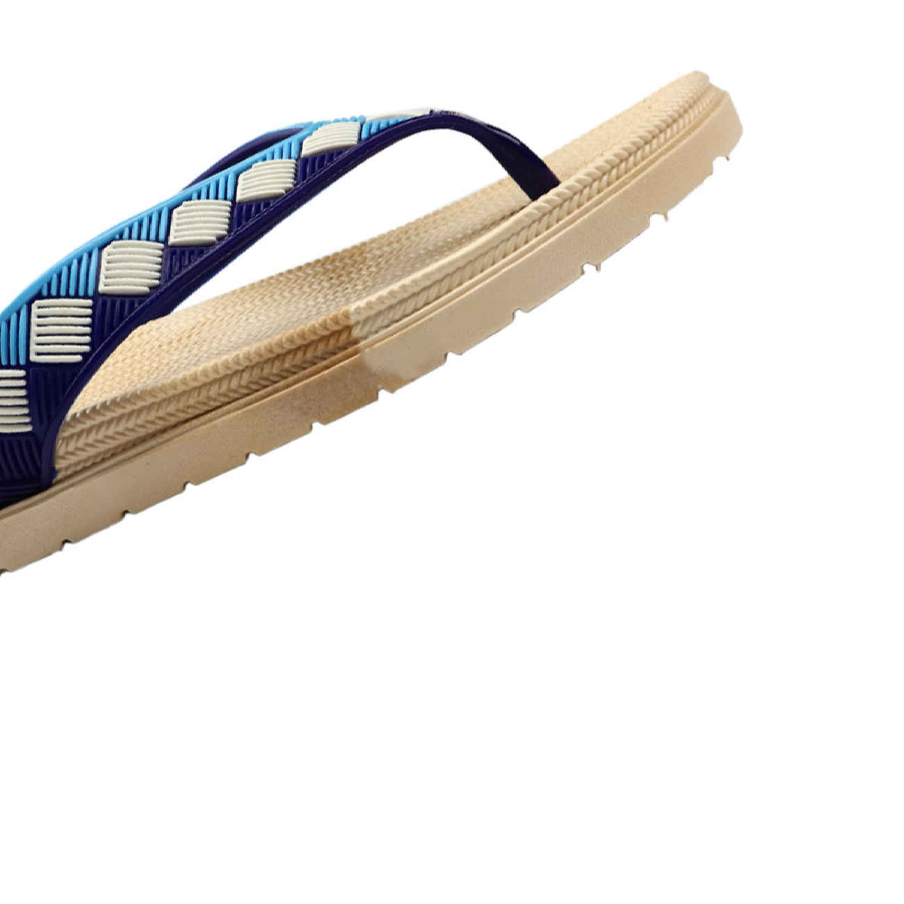 Flip Flop Zehenschlappen für Damen Kariertes Design