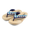 Flip Flop Zehenschlappen für Damen Kariertes Design