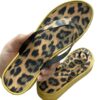 Flip Flop Zehenschlappen mit Leopardenmuster für Damen