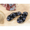 Flip Flop Zehenschlappen mit Samt für Damen