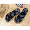 Flip Flop Zehenschlappen mit Samt für Damen