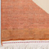 Original persischer Gabbeh-Wollteppich handgewebt in Fars rot floral