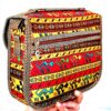 Handgemachte Umhängetasche aus Kunstleder im traditionellen Stil