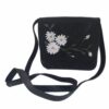 Handgefertigte Crossbody Schultertasche mit Leder - Damen Edition