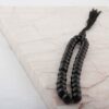 Islamischer Schwarzer Onyx Rosenkranz mit 33 Gebetsperlen Tasbih gefertigt