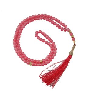 Islamischer Onyx Rosenkranz mit 101 Gebetsperlen Tasbih gefertigt