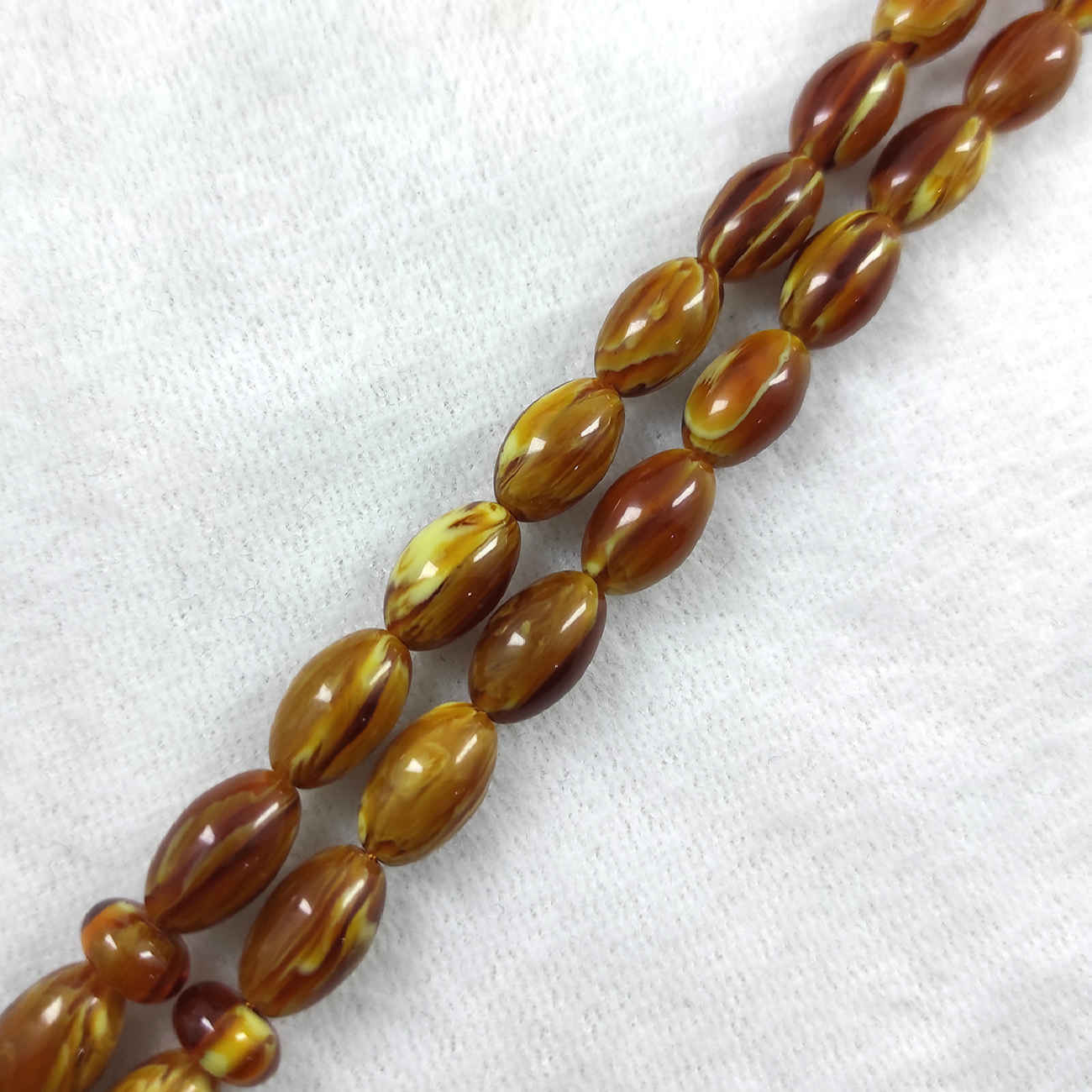 Islamischer Sandalus-Harz Rosenkranz mit 33 Gebetsperlen Tasbih dunkel gefertigt