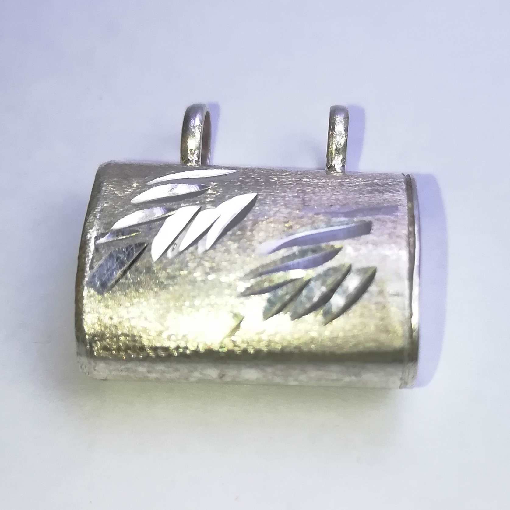 Islamisches Silberanhänger für Schia mit Hirz von Imam Jawad Schmuck