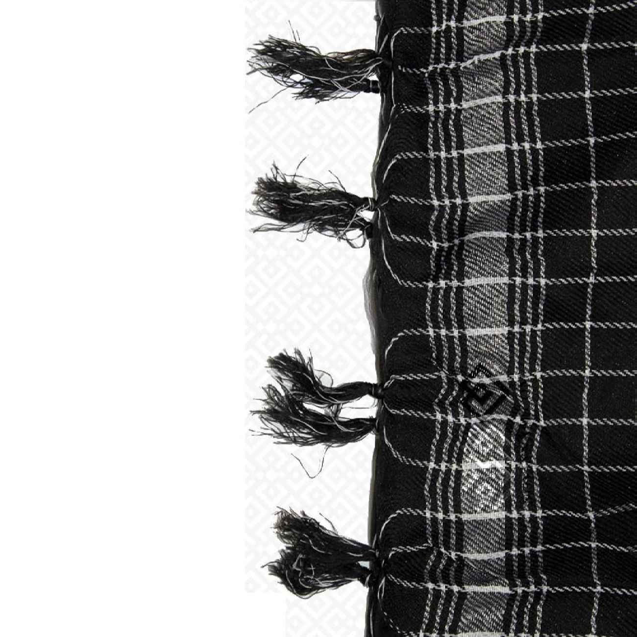 Palästina-inspirierter Keffiyeh – Traditioneller Arabischer Schal mit Klassischem Muster