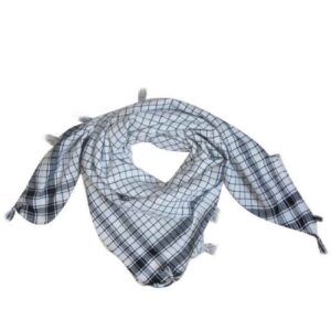 Polyester-Wüstenschal – Traditioneller Keffiyeh für Kopf- & Gesichtsbedeckung