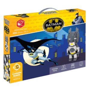 Intellektuelles Spielzeug: Batman Bausteine – 480 Teile ab 5 Jahren