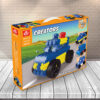 Kreatoren: Bergwagen Bausteine – DIY-Set mit 10 Modellen, 220 Teile ab 5 Jahren