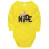 Lap Shoulder Unisex Baby Bodysuit Langarm Set von 5