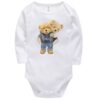Lap Shoulder Unisex Baby Bodysuit Langarm Set von 5