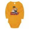Lap Shoulder Unisex Baby Bodysuit Langarm Set von 5