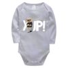 Lap Shoulder Unisex Baby Bodysuit Langarm Set von 5