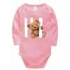 Lap Shoulder Unisex Baby Bodysuit Langarm Set von 5