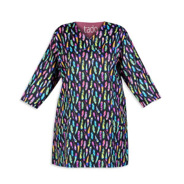 Damen-V-Ausschnitt Medizinisches Scrub-Oberteil Uniform – Stilvoll & Praktisch