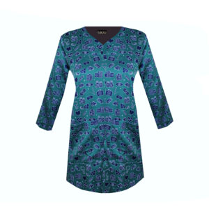Damen-V-Ausschnitt Medizinische Scrub-Uniform – Elegant & Vielseitig