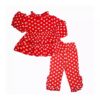 Baby Mädchen Langarm Herz Design Pyjama Set