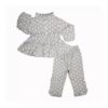 Baby Mädchen Langarm Herz Design Pyjama Set