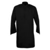 Schwarzer pakistanischer Kurta für Herren – traditionelles langes Hemd