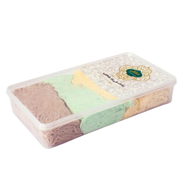 Pashmak – Persische Zuckerwatte mit vier Geschmacksrichtungen (500g)