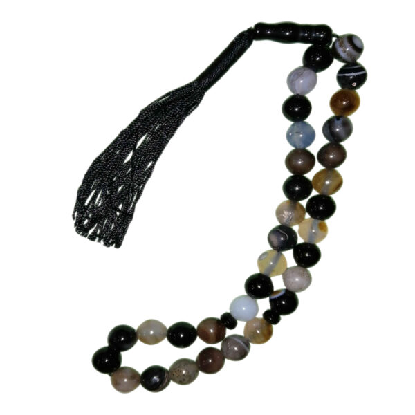 Islamischer Babagoria Rosenkranz mit 33 Gebetsperlen Tasbih