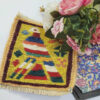 Handgewebter persischer Kilim-Untersetzer für Tischdekoration