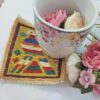 Handgewebter persischer Kilim-Untersetzer für Tischdekoration