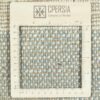 Original persischer Gabbeh-Wollteppich handgewebt in Fars mit Rand rosa