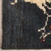 Original persischer Gabbeh-Wollteppich handgewebt in Fars rot floral