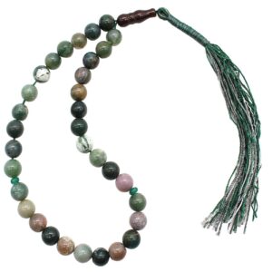 Islamischer Jaspis Rosenkranz mit 33 Gebetsperlen Tasbih gefertigt