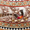 Persischer Holzspiegelrahmen – Khatamkari geprägtes Design