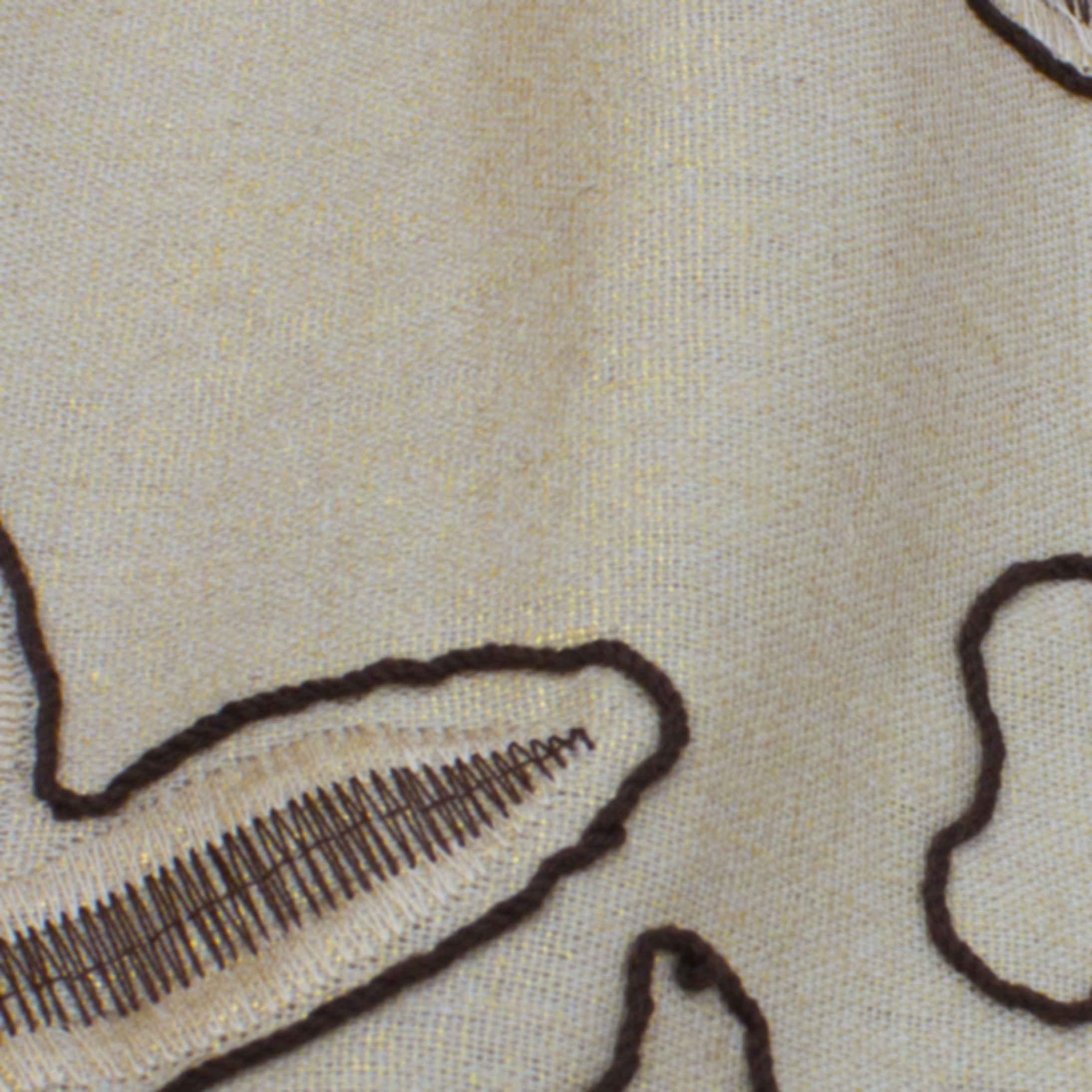 Persischer bestickter Manto mit floralem Design für Frauen