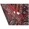 Vintage persischer handgeknüpfter Patchwork-Teppich paisley rot